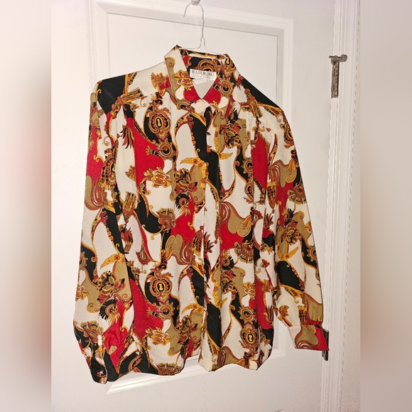 Brownstone Studio Tops - Retro button down dress shirt